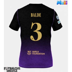Barcelona Alejandro Balde #3 Venkovní Dres 2026-27 Krátký Rukáv Barcelona Alejandro Balde #3 Venkovní Dres 2026-27 Krátký Rukáv